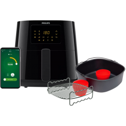 Philips Airfryer XL Connected HD9280/70 + Kookrek + Bakvorm