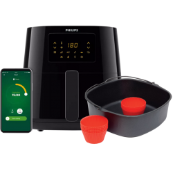Philips Airfryer XL Connected HD9280/70 + Bakvorm